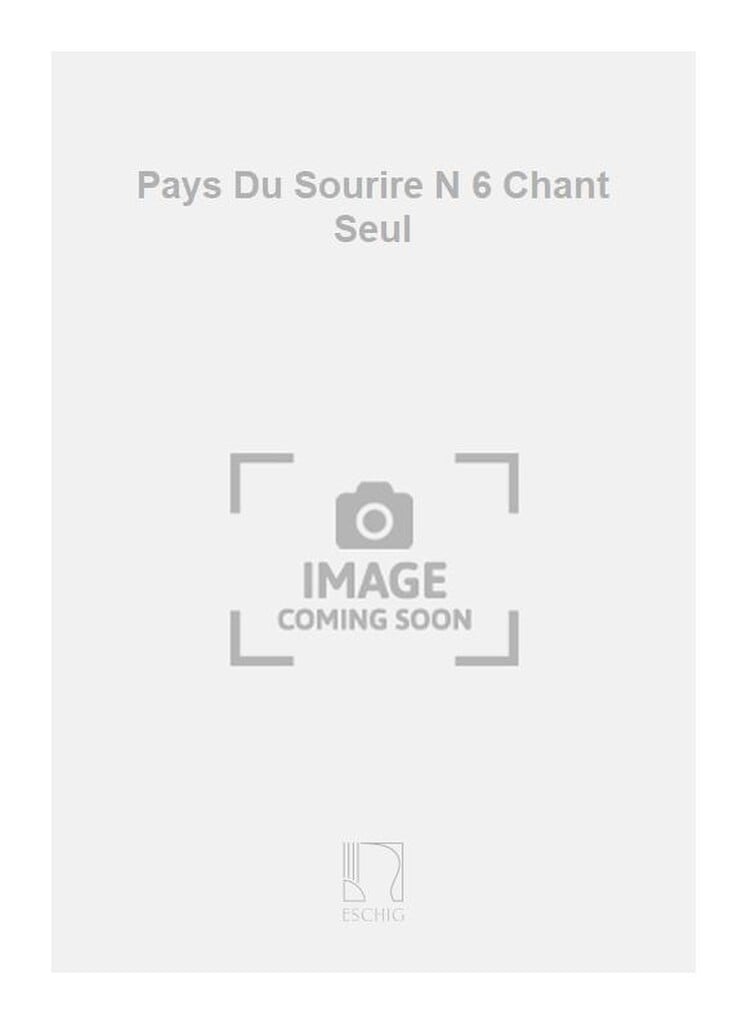Pays Du Sourire N 6 Chant Seul